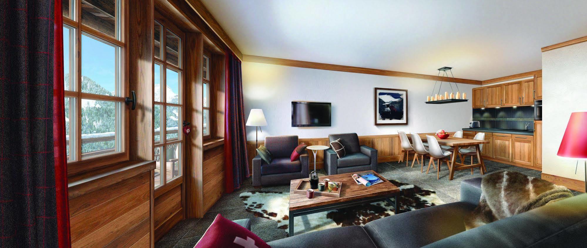 Residence Prestige Odalys Les Fermes De Châtel Exteriér fotografie